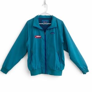 Patagonia Rare Teal “Baggies” Retro Look Windbreaker Jacket Large EUC!
